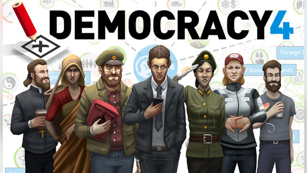Democracy 4 — Таблица для Cheat Engine [UPD: 08.10.2020]