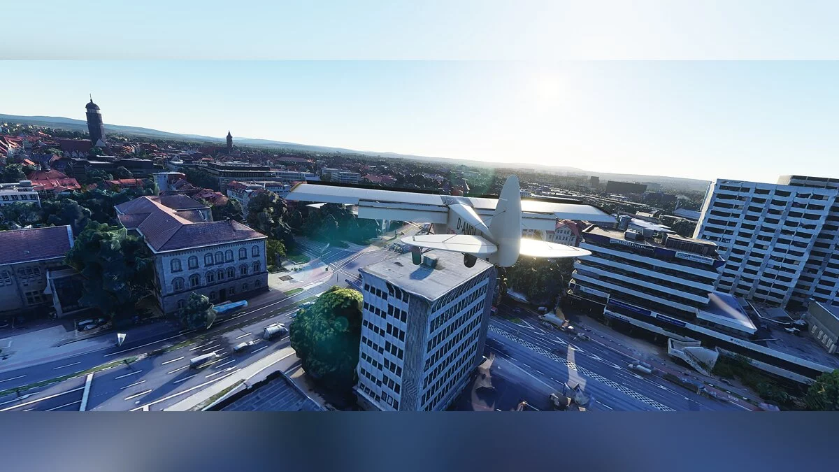 Microsoft Flight Simulator — Улучшенный город Геттинген