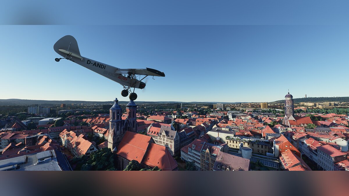 Microsoft Flight Simulator — Улучшенный город Геттинген