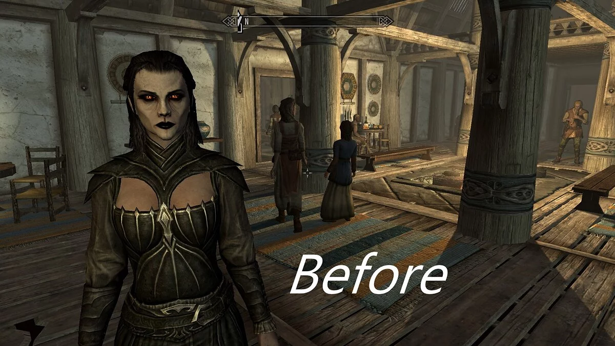 The Elder Scrolls 5: Skyrim Legendary Edition — Новые глаза вампира