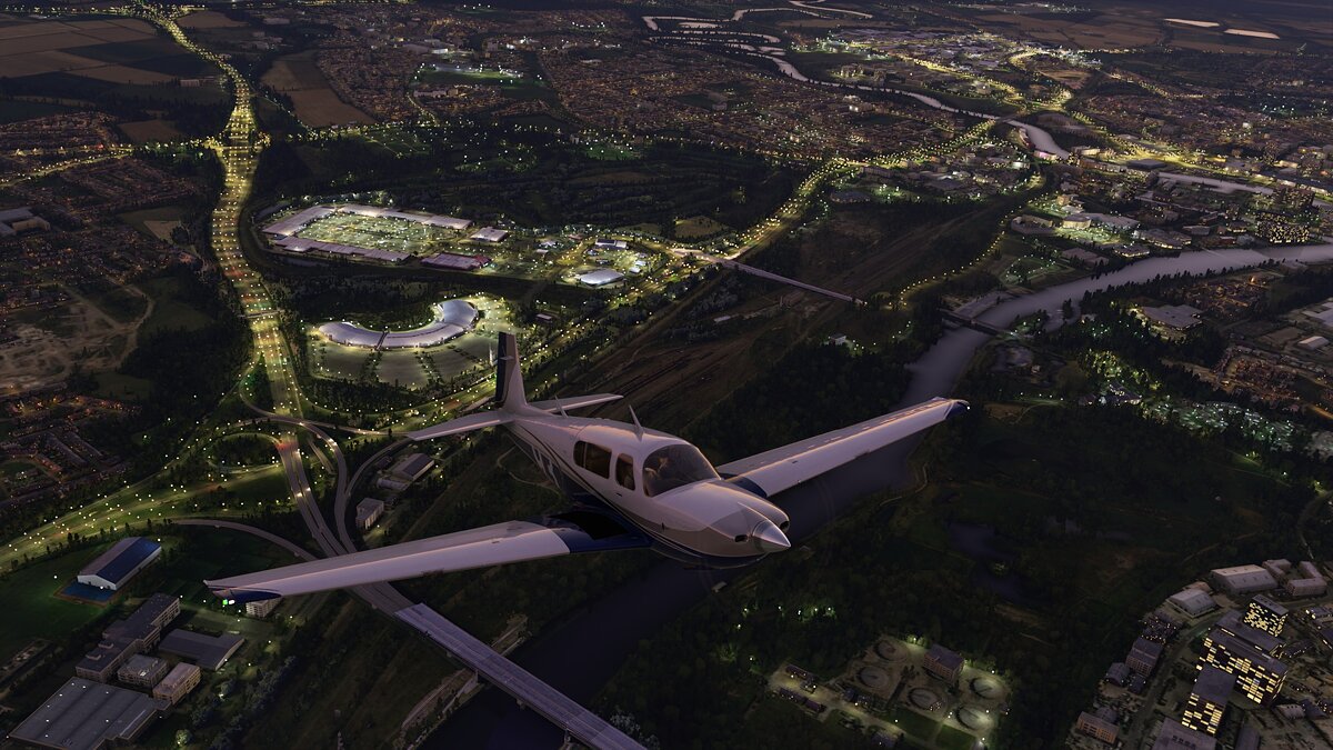 Microsoft Flight Simulator — Улучшенный Тисайд Парк