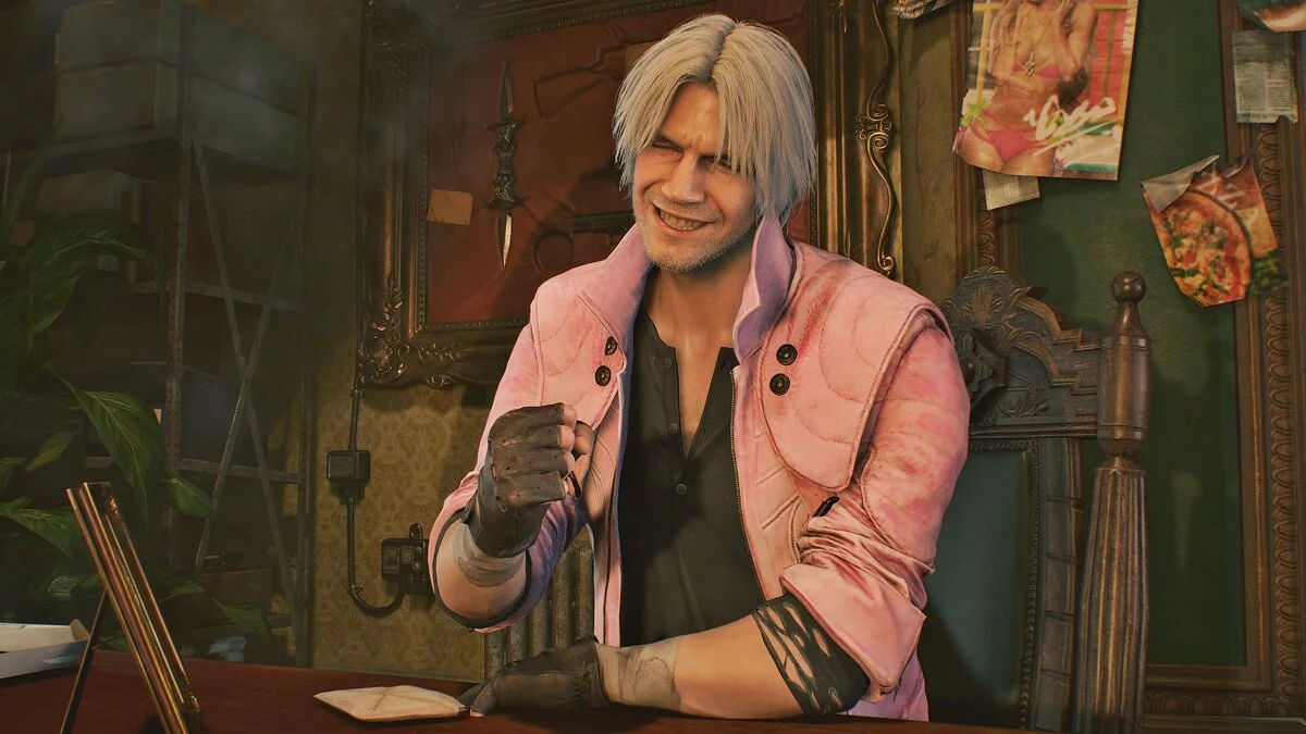 Devil May Cry 5 Special Edition — Розовая куртка для Данте