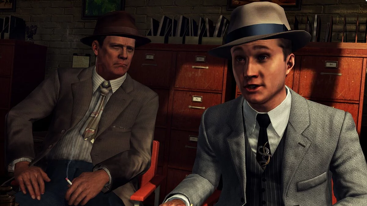 L.A. Noire — Сохранение (Прогресс 45.8%. Собраны все кинопленки и жетоны)