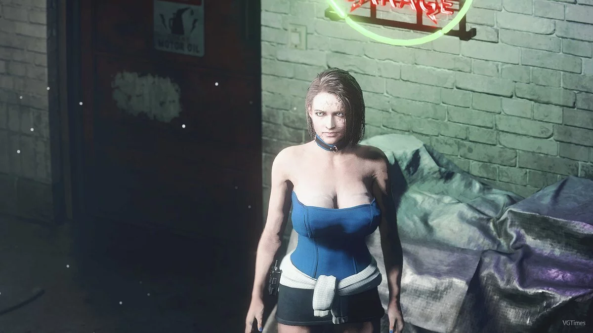 Resident Evil 3 — 3DX модель и физика груди для Джилл