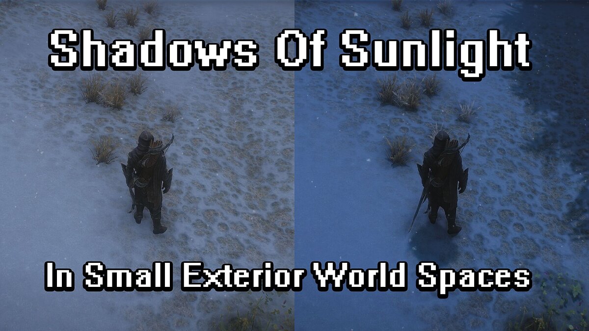 The Elder Scrolls 5: Skyrim — Тени и солнечный свет
