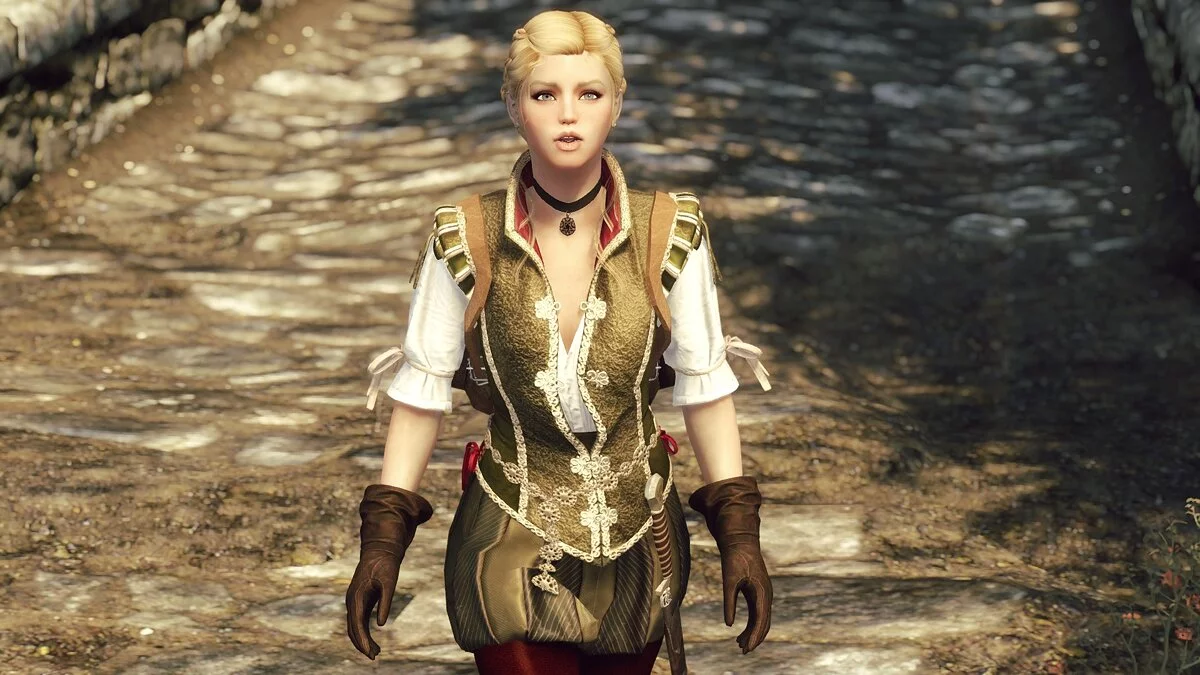 The Elder Scrolls 5: Skyrim Legendary Edition — Клара Голдспирит - озвученный компаньон