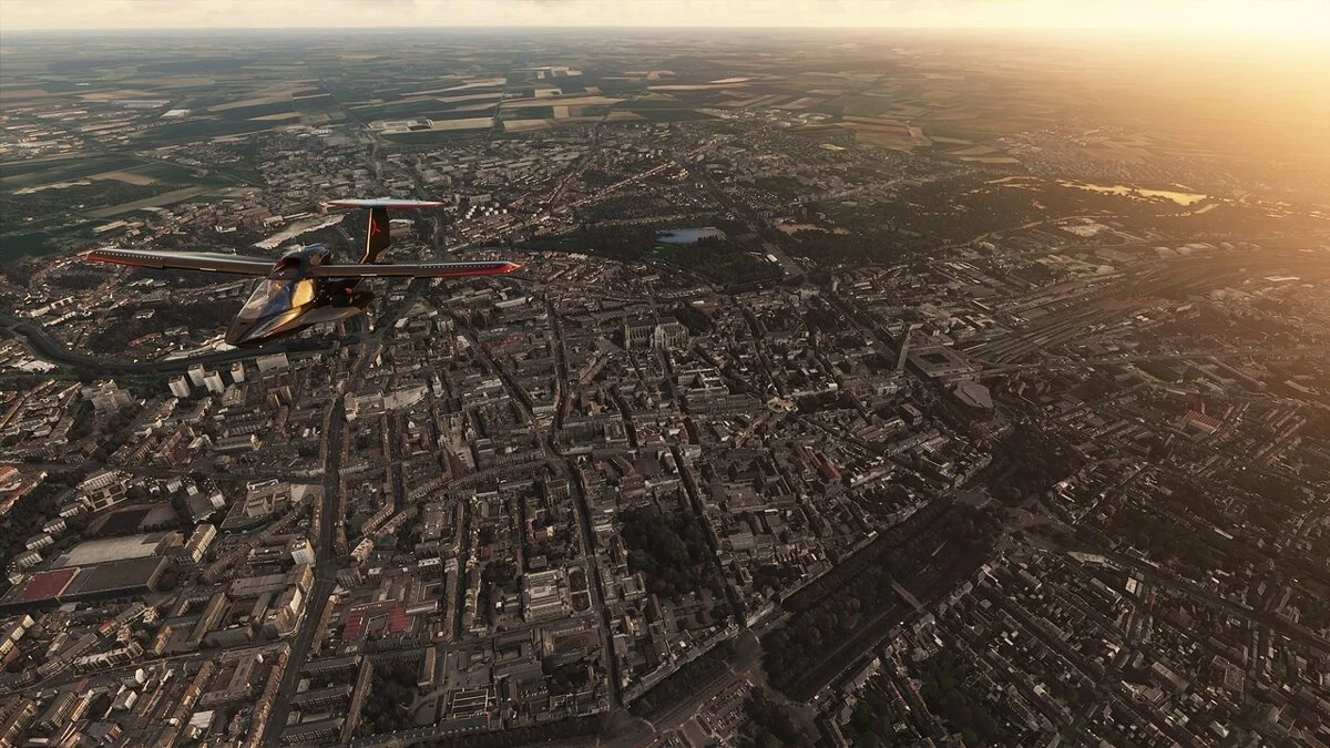 Microsoft Flight Simulator — Улучшенный город Амьен