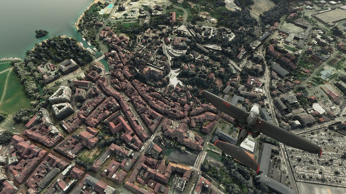 Microsoft Flight Simulator — Улучшенный город Анси