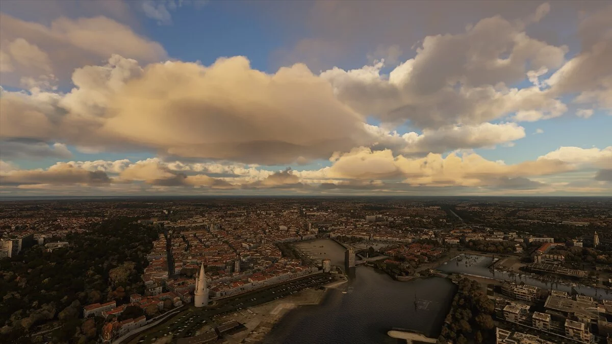 Microsoft Flight Simulator — Улучшенный город Ла-Рошель