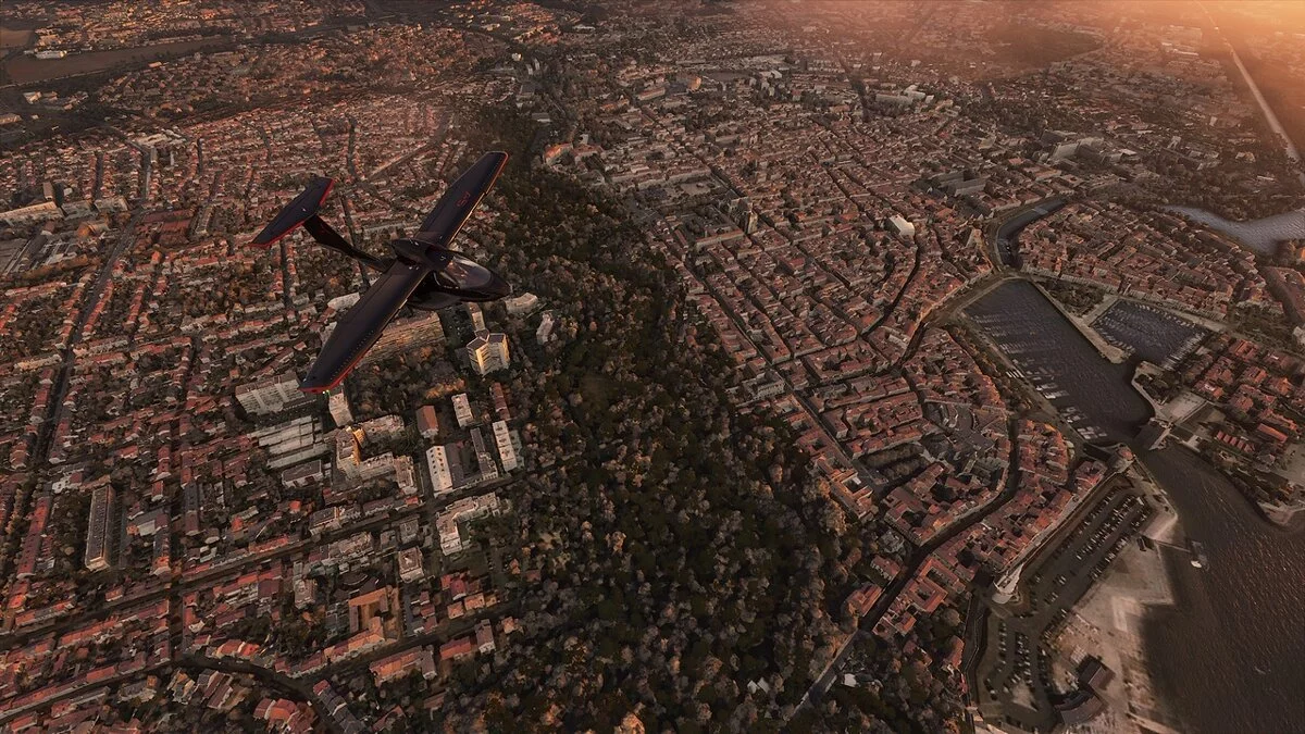 Microsoft Flight Simulator — Улучшенный город Ла-Рошель