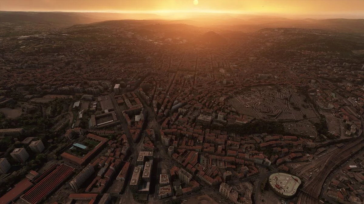 Microsoft Flight Simulator — Улучшенный город Сент-Этьен