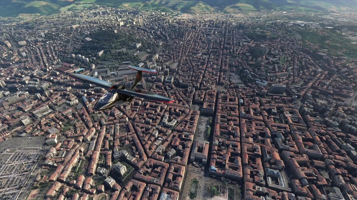 Microsoft Flight Simulator — Улучшенный город Сент-Этьен