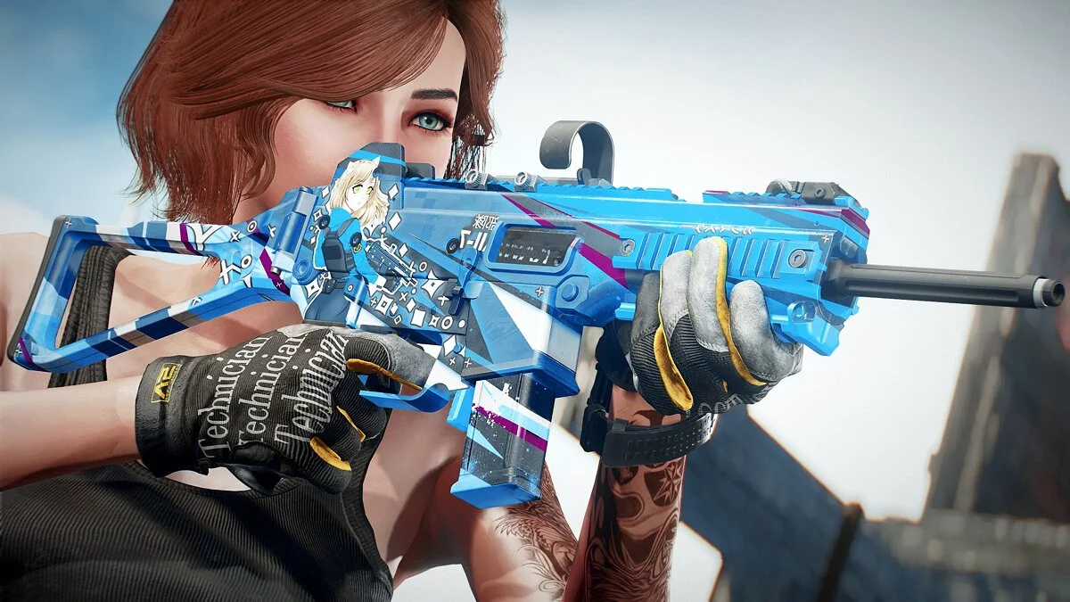 Fallout 4: Game of the Year Edition — Пистолет-пулемет Striker 45 из игры Modern Warfare 2019