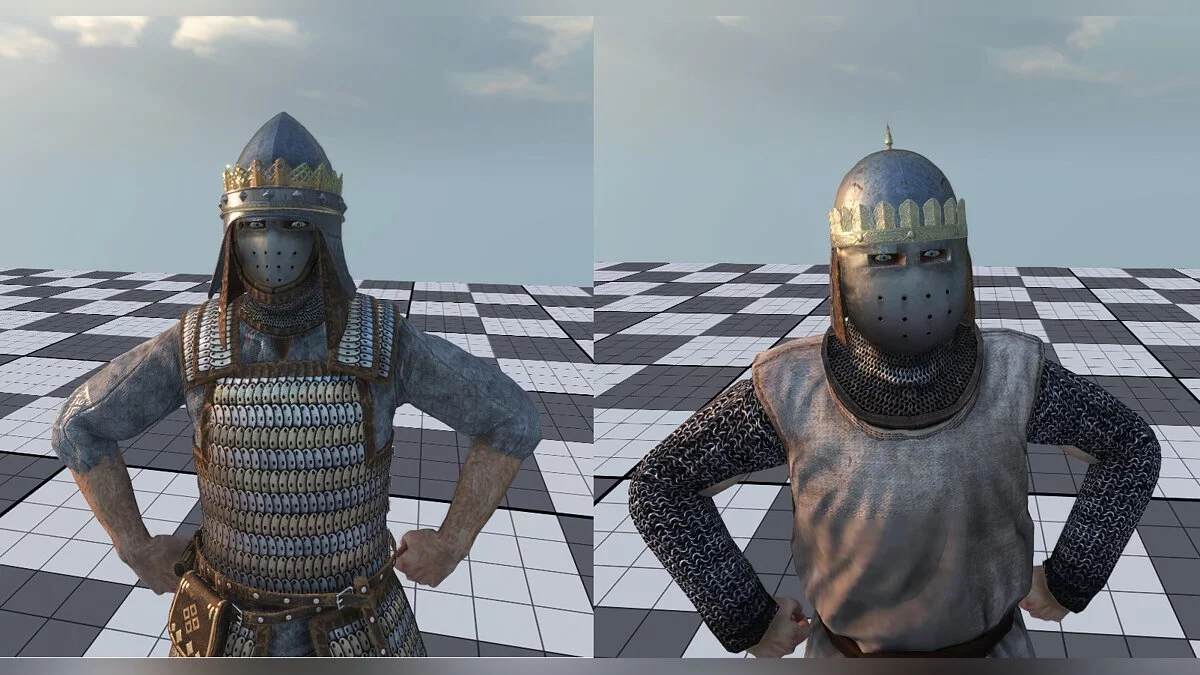 Mount &amp; Blade 2: Bannerlord — Закрытые шлемы