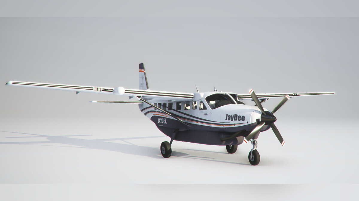 Microsoft Flight Simulator — Раскраска самолета Cessna 208B в стиле JayDee