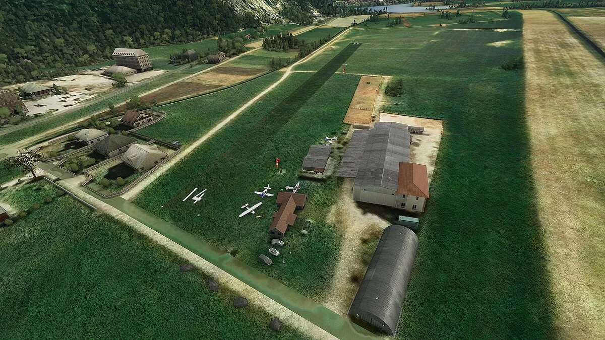 Microsoft Flight Simulator — Улучшенная полоса в Самолако