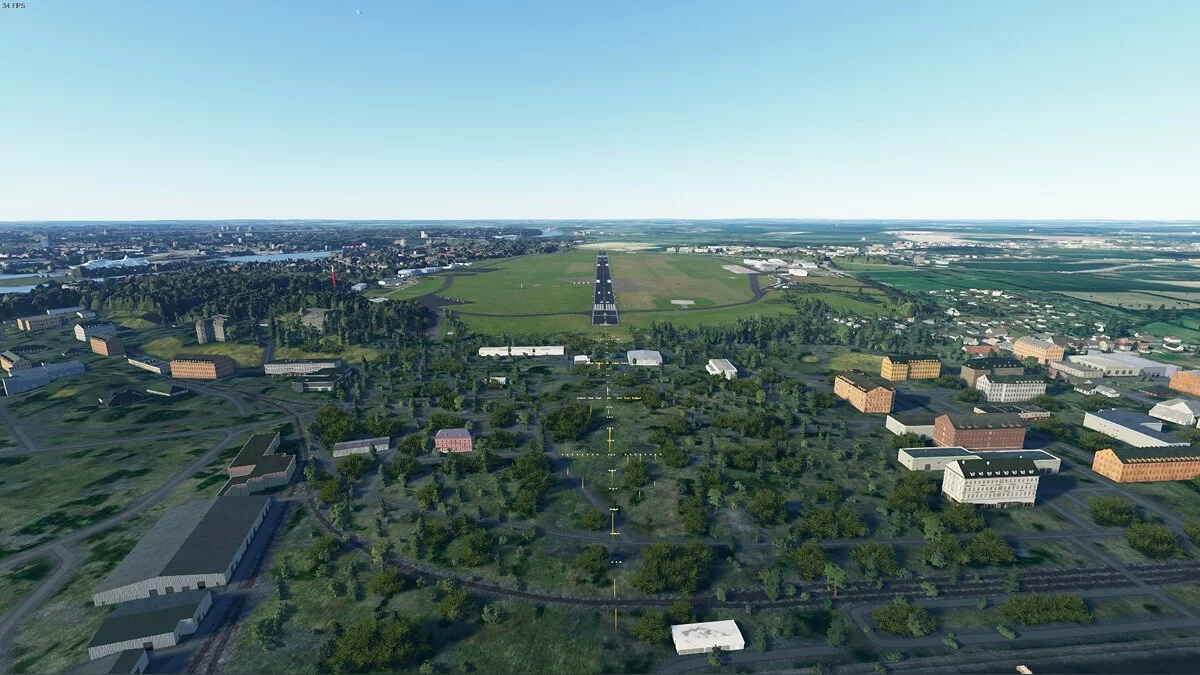 Microsoft Flight Simulator — Аэропорт в Киль-Хольтенау