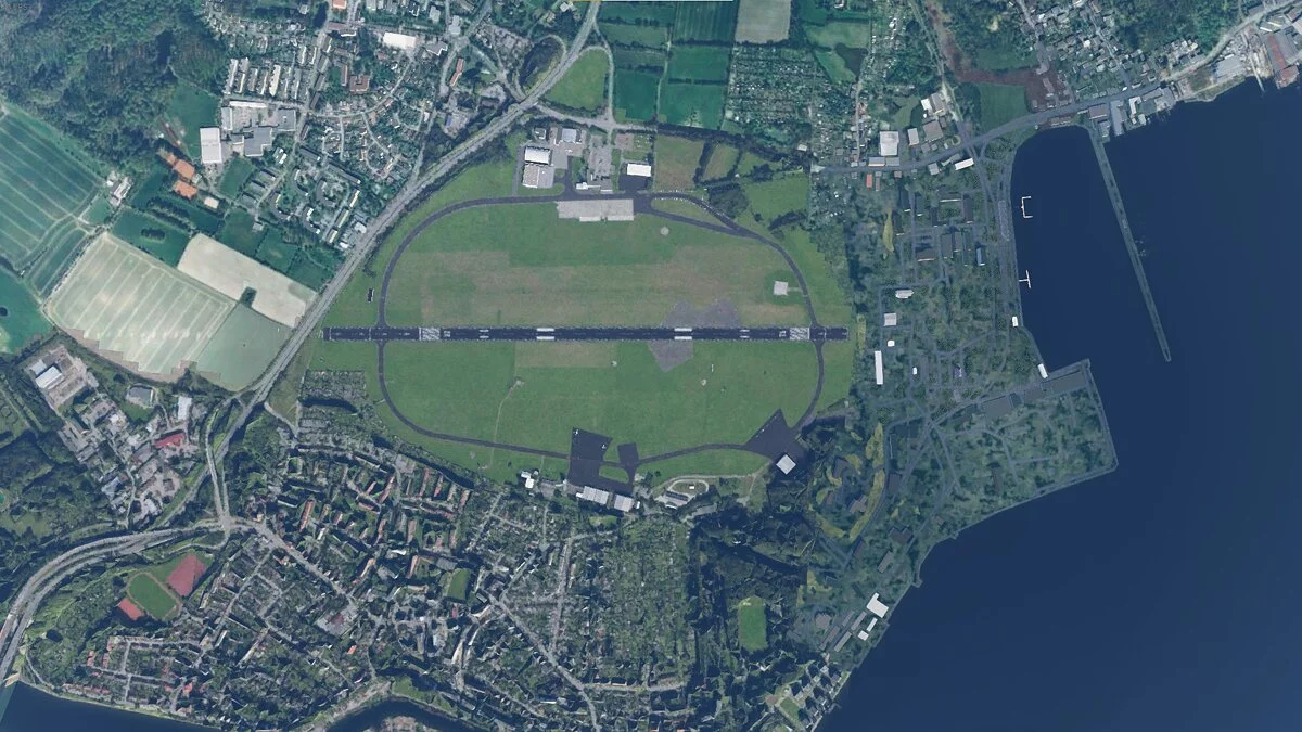 Microsoft Flight Simulator — Аэропорт в Киль-Хольтенау