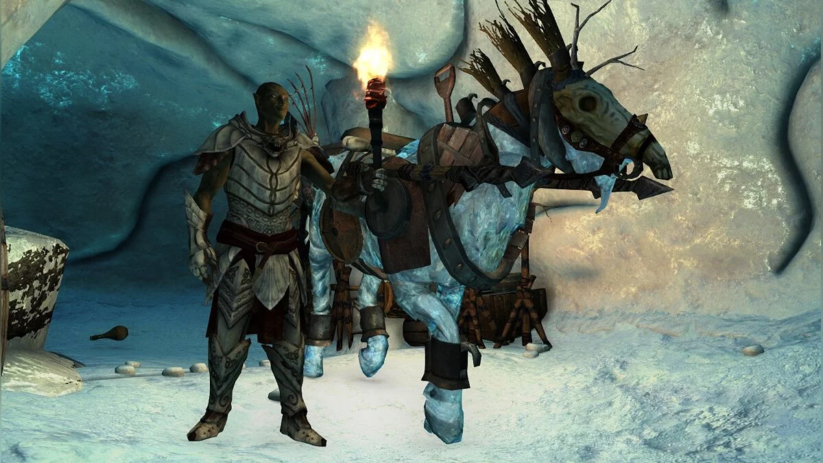 The Elder Scrolls 5: Skyrim Legendary Edition — Морозные лошади