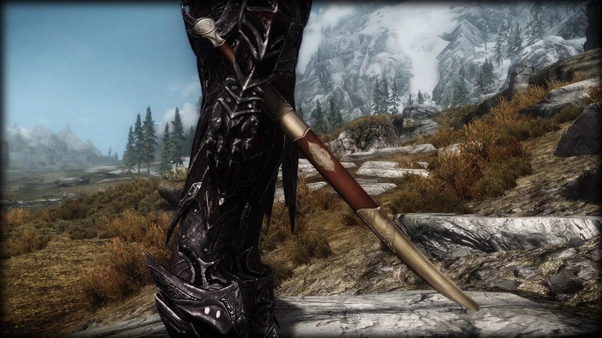 The Elder Scrolls 5: Skyrim Legendary Edition — Меч-фальшион - Часовой