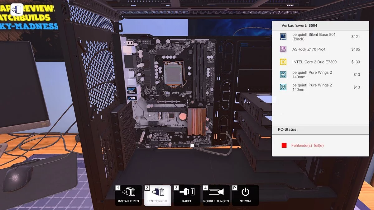 PC Building Simulator — Процессор Intel Core 2 Duo E7300