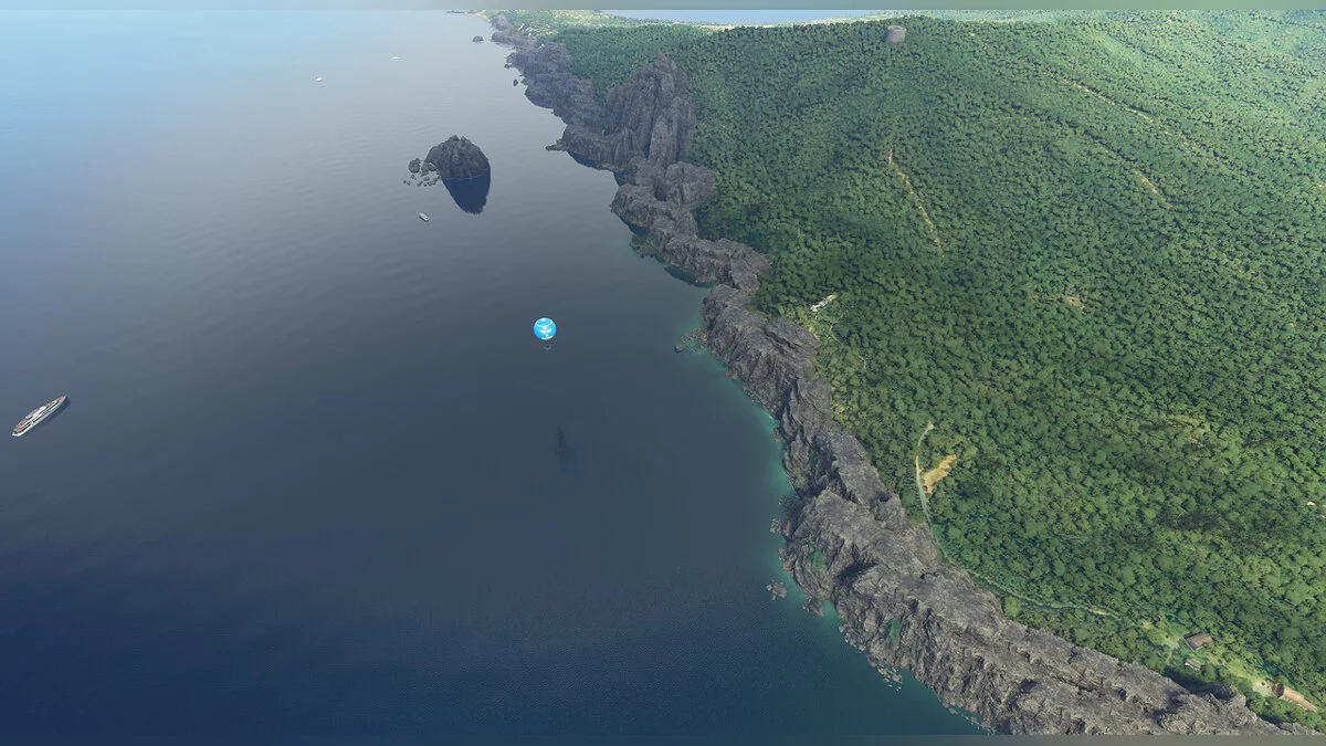 Microsoft Flight Simulator — Береговая линия Италии