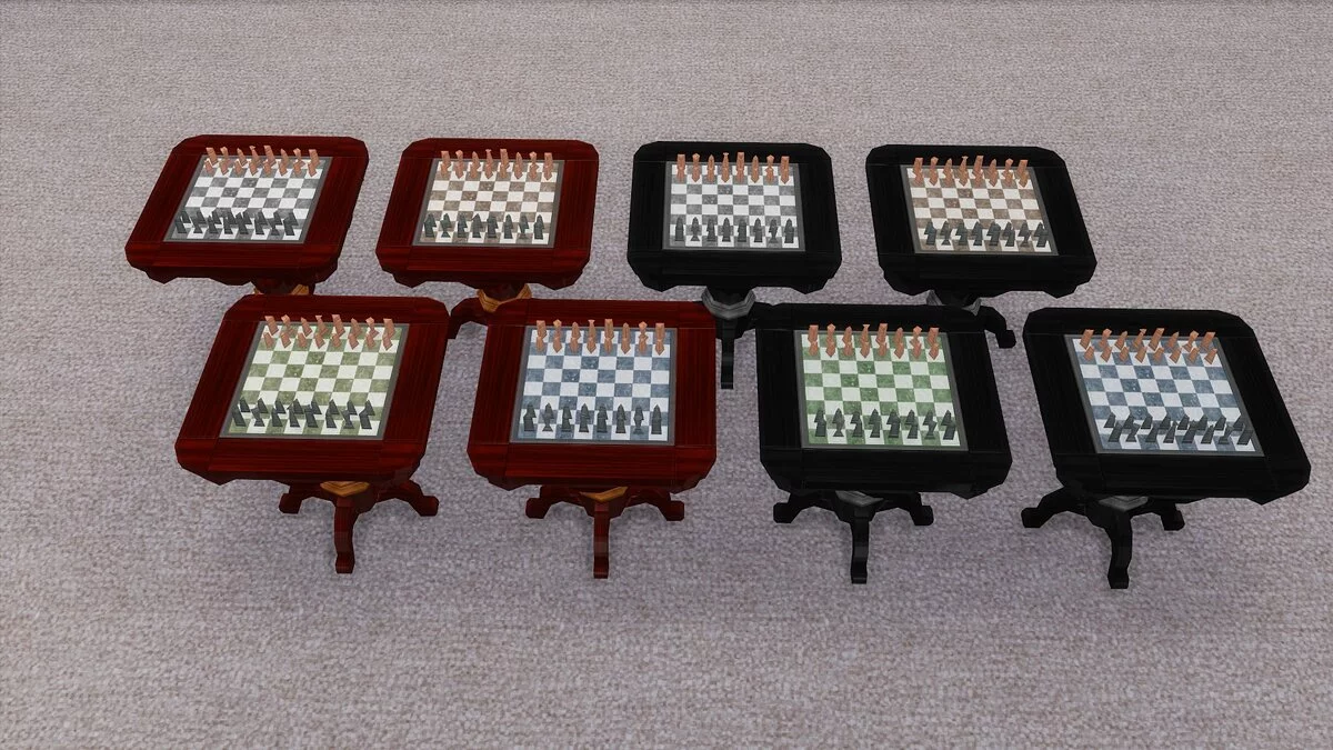 The Sims 4 — Шахматный стол «Великие планы»