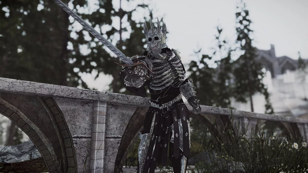 Elder Scrolls 5: Skyrim Special Edition — Броня Эредина из игры «Ведьмак 3: Дикая охота»