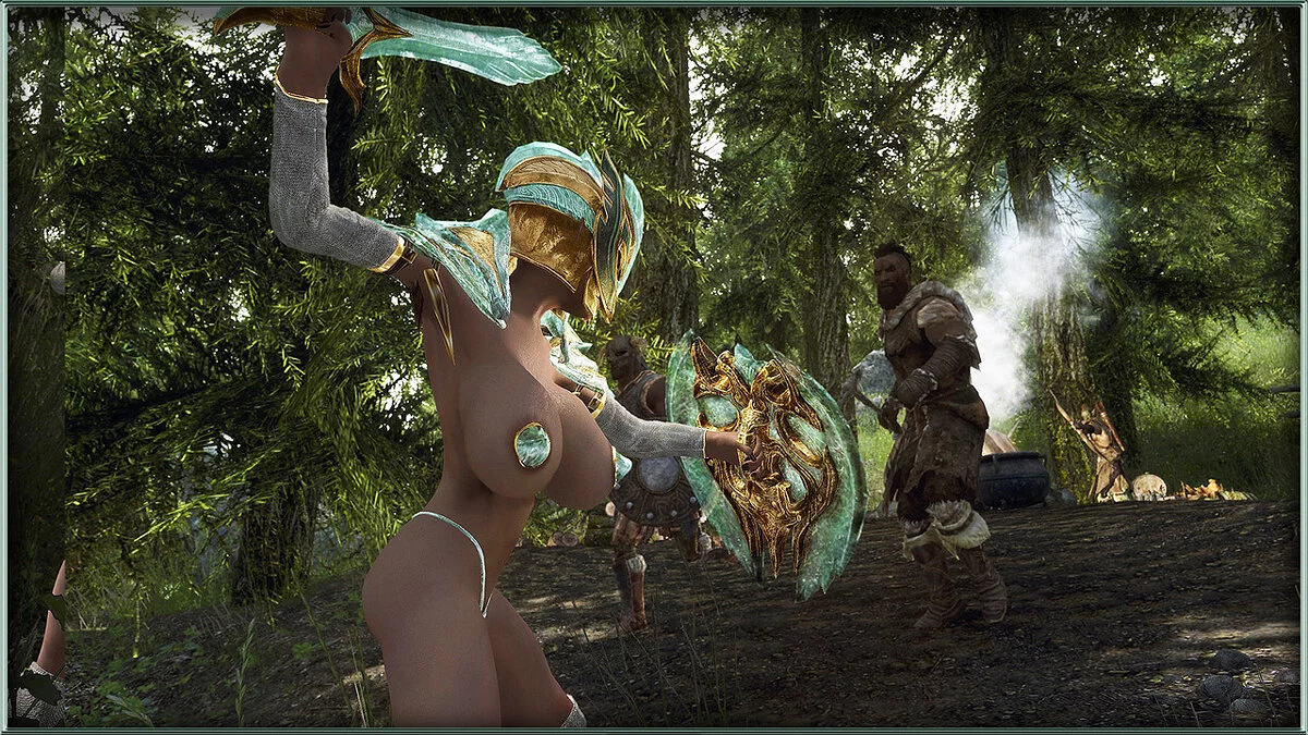 Elder Scrolls 5: Skyrim Special Edition — Сексуальная стеклянная броня