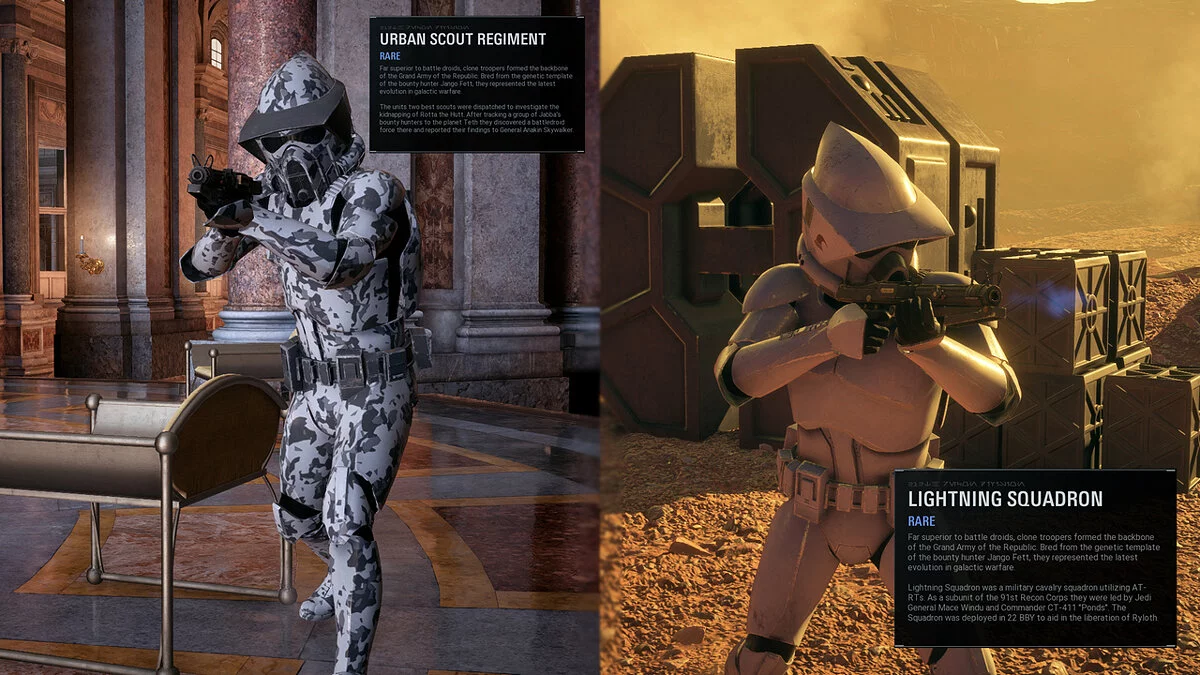 Star Wars: Battlefront 2 — Новые цвета для солдат ARF