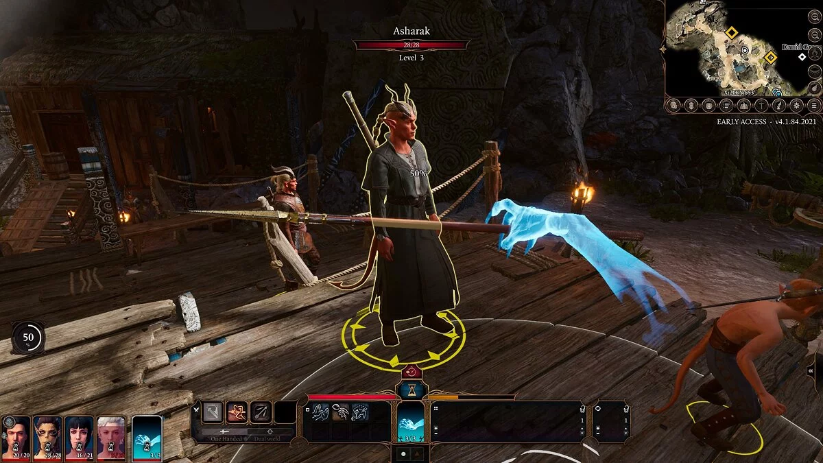 Baldur&#039;s Gate 3 — Персонаж рука мага