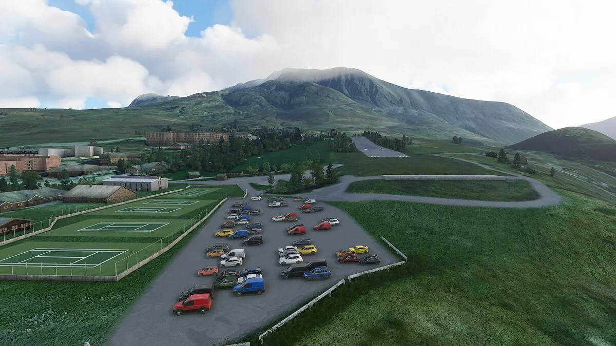 Microsoft Flight Simulator — Аэропорт Альп д'Юэз