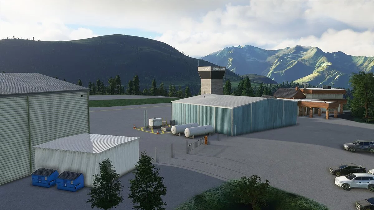 Microsoft Flight Simulator — Аэропорт Альп д'Юэз