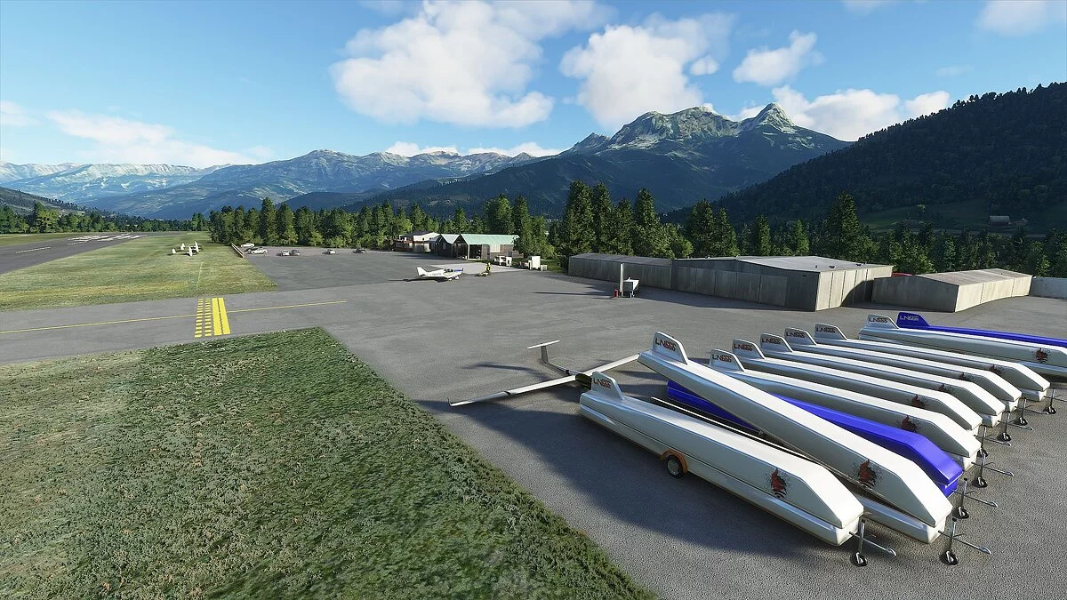 Microsoft Flight Simulator — Аэродром Барселоннет Сен-Пон