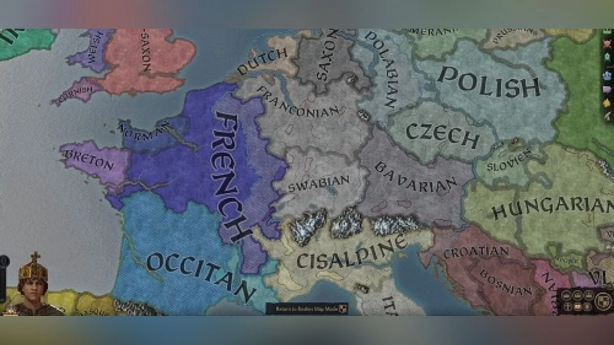 Crusader Kings 3 — Мод Отречение на русском