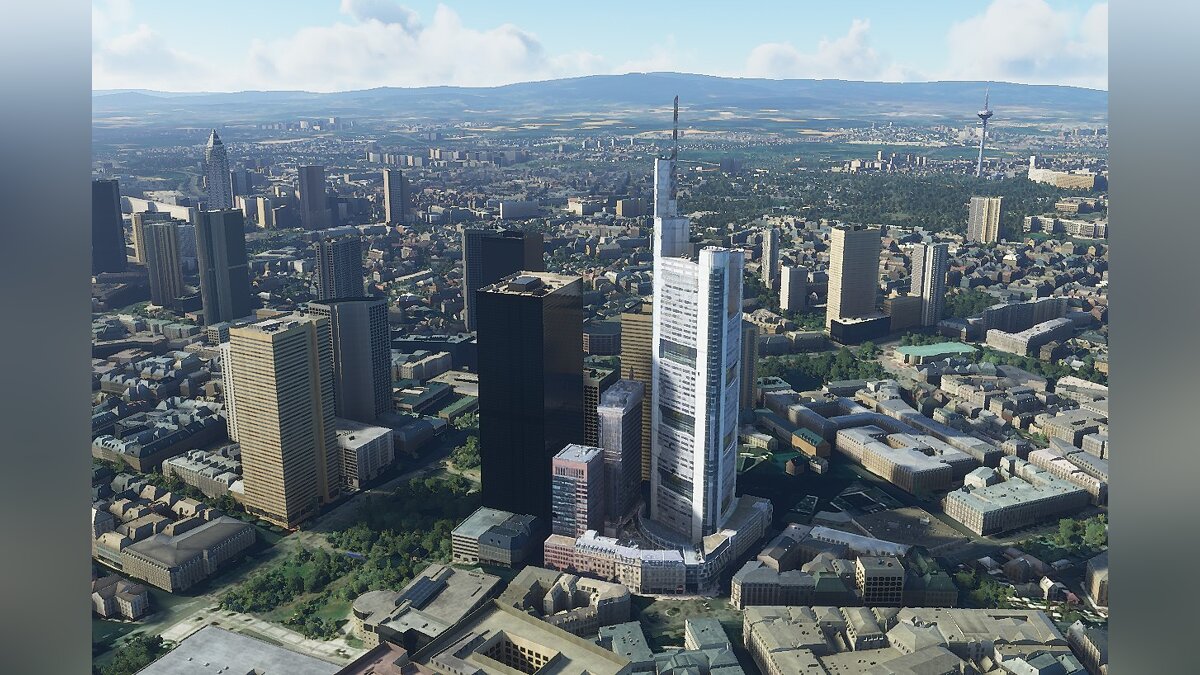 Microsoft Flight Simulator — Франкфуртская башня