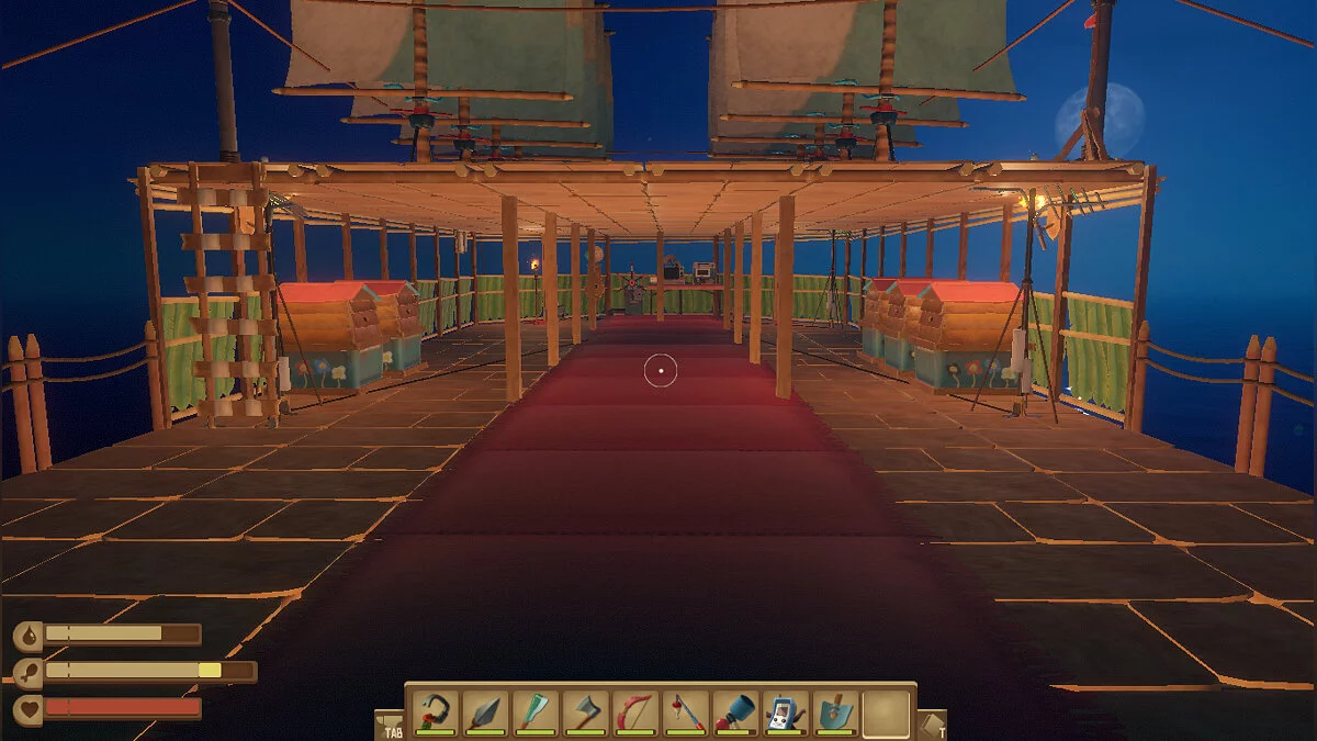 Salem — Сохранение (Update12: Большой плот с кучей ресурсов, пройдено всё кроме последнего острова со зданиями)