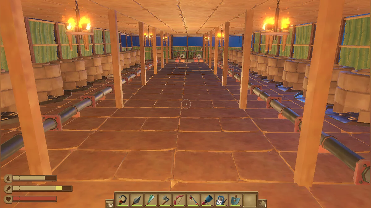 Salem — Сохранение (Update12: Большой плот с кучей ресурсов, пройдено всё кроме последнего острова со зданиями)