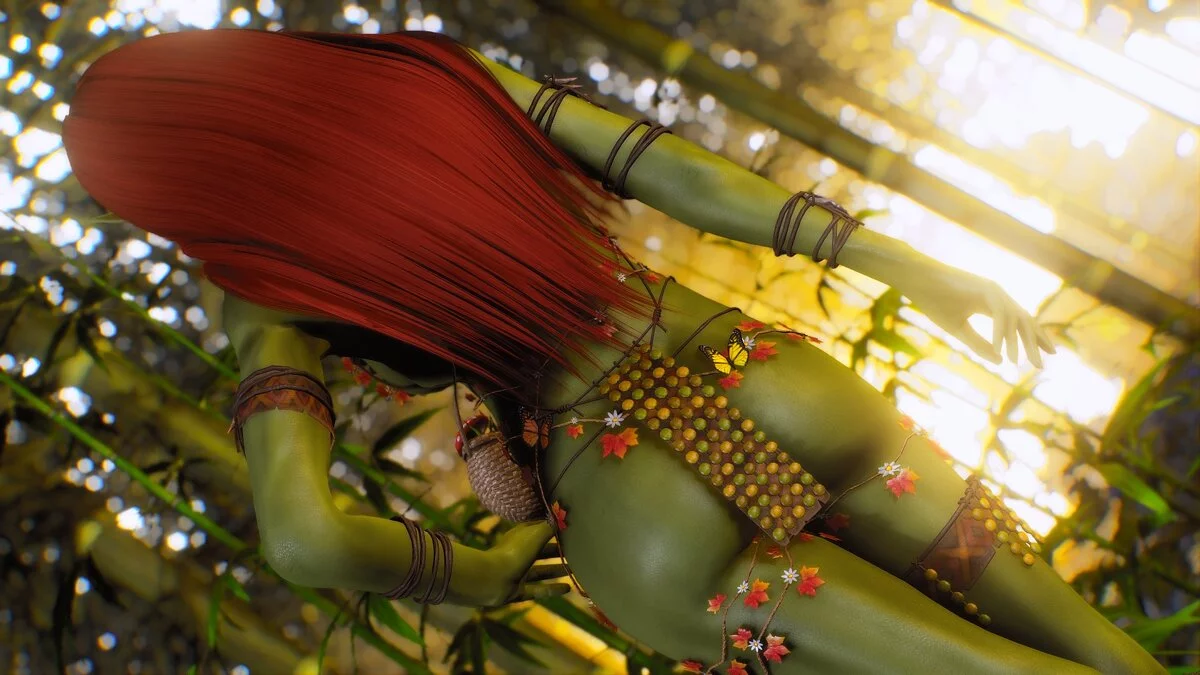 Elder Scrolls 5: Skyrim Special Edition — Легкие кожаные доспехи и посох