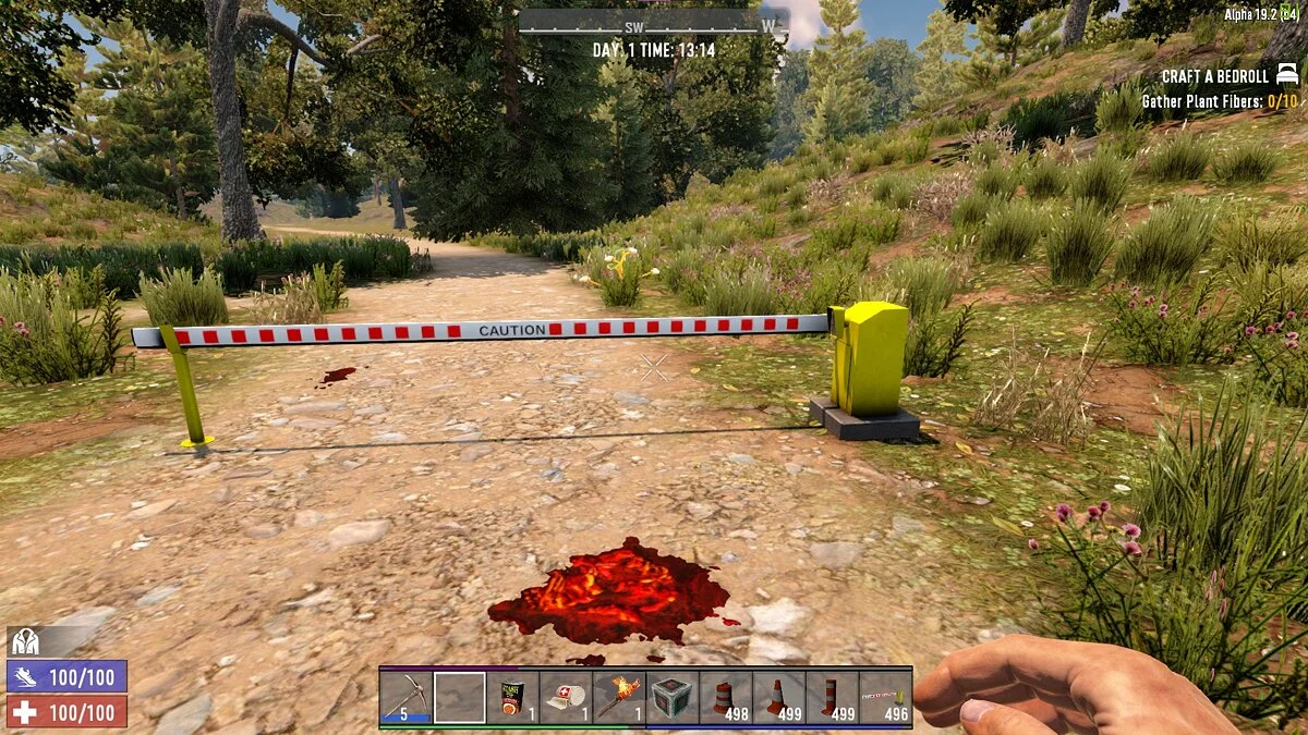 7 Days to Die — Шлагбаум