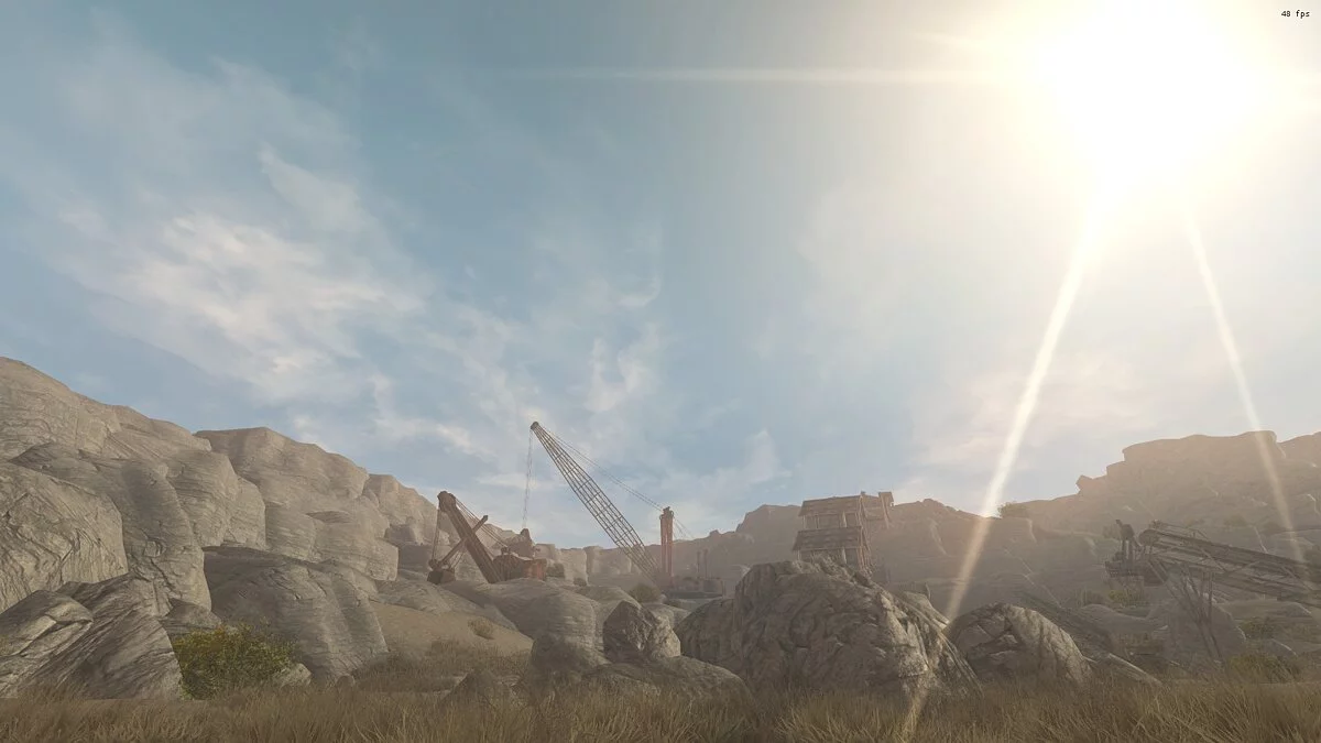 Fallout: New Vegas — HD текстуры для известкового карьера