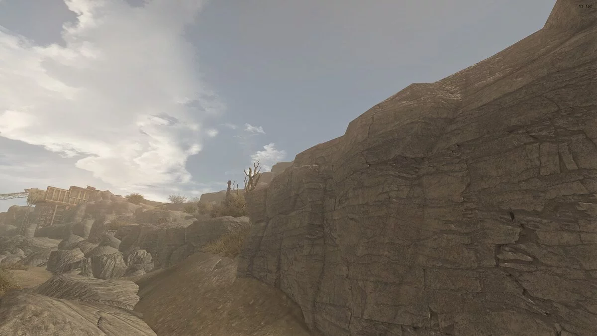 Fallout: New Vegas — HD текстуры для известкового карьера
