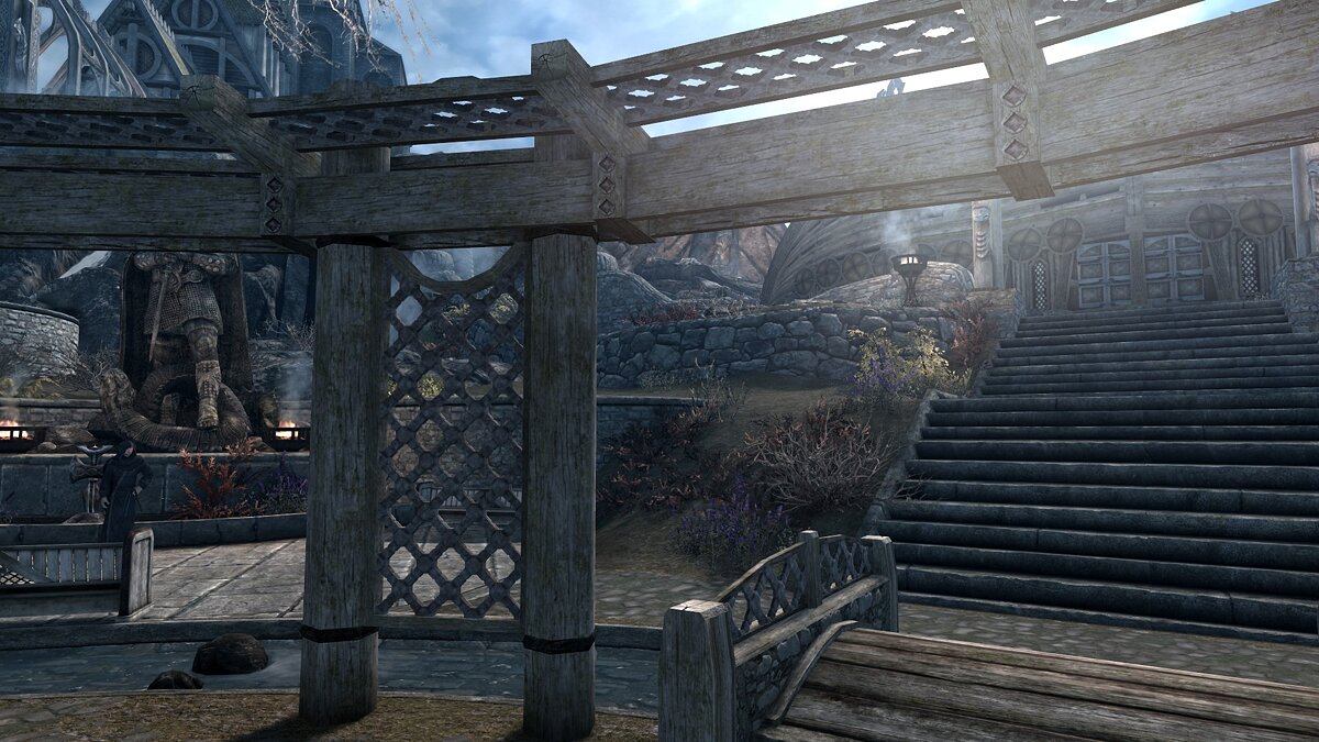 Elder Scrolls 5: Skyrim Special Edition — Трехмерная решетка Вайтрана