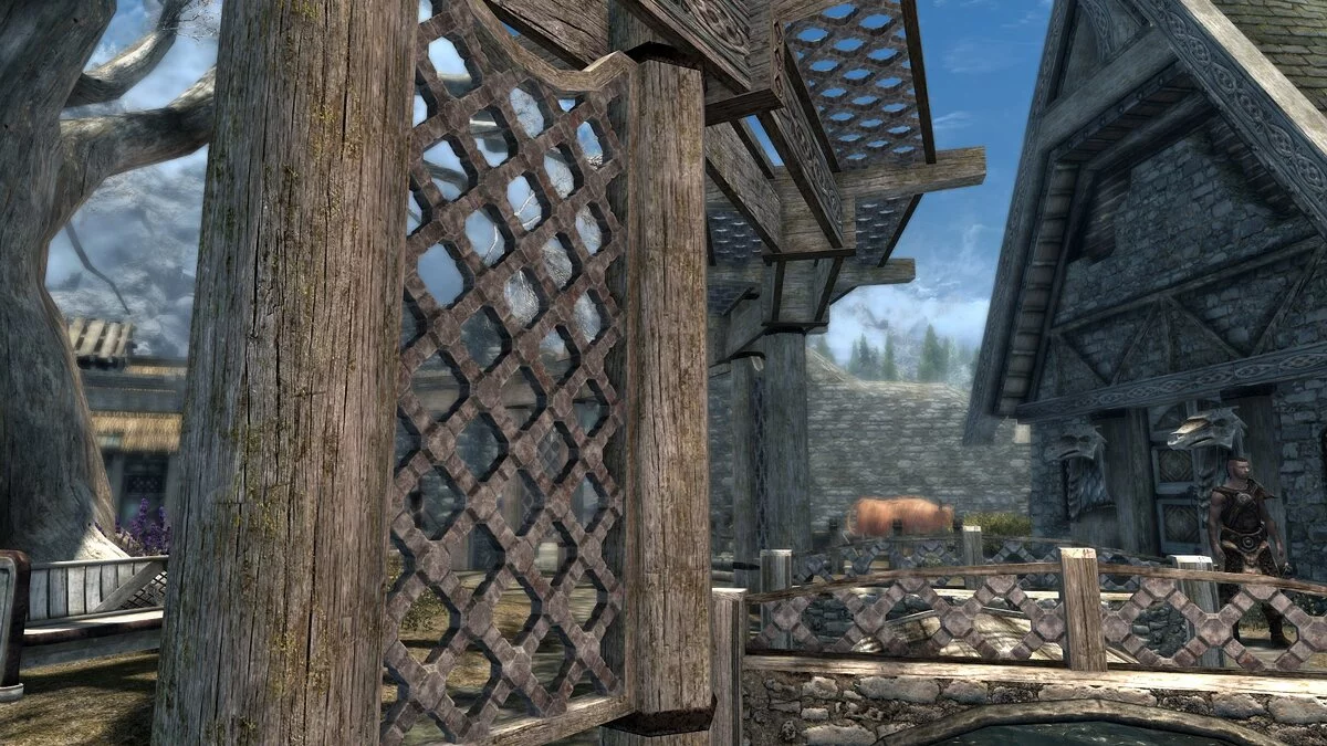 Elder Scrolls 5: Skyrim Special Edition — Трехмерная решетка Вайтрана