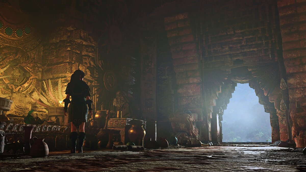 Shadow of the Tomb Raider. Иллюминация томб Райдер.