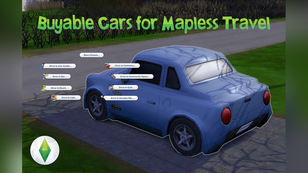 The Sims 4 — Функциональные автомобили