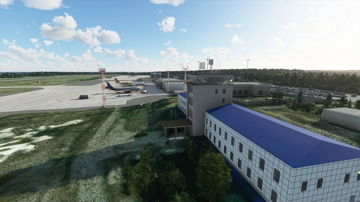 Microsoft Flight Simulator — Аэропорт в Воронеже (Россия)