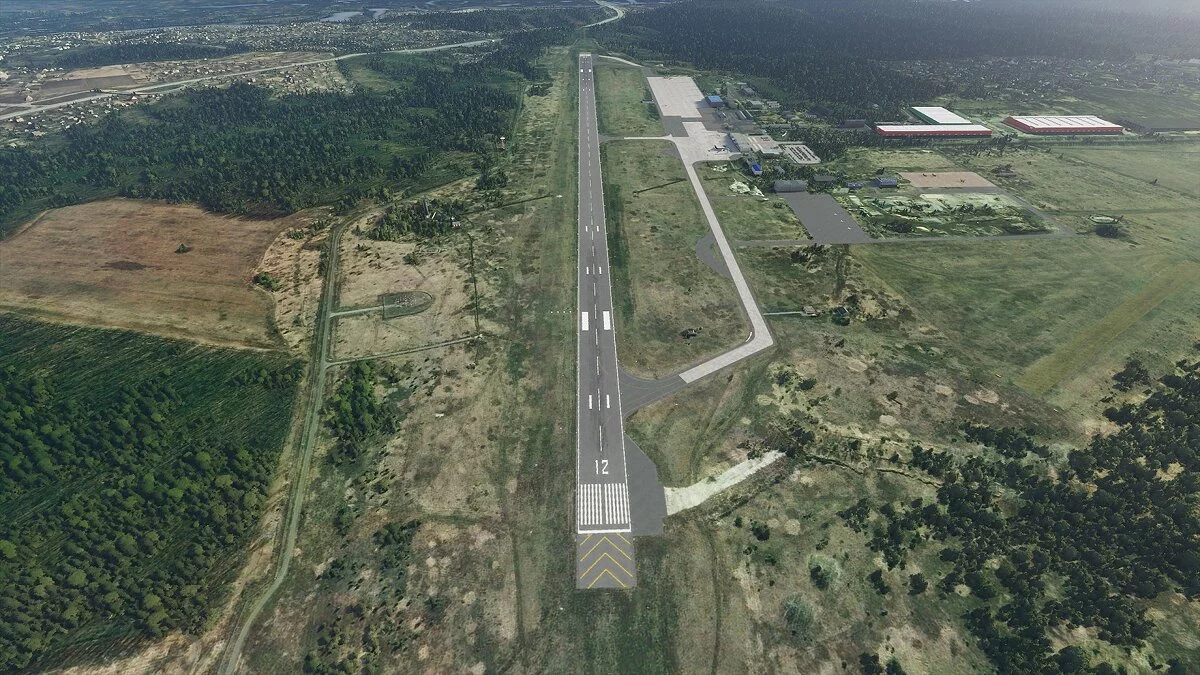 Microsoft Flight Simulator — Аэропорт в Воронеже (Россия)
