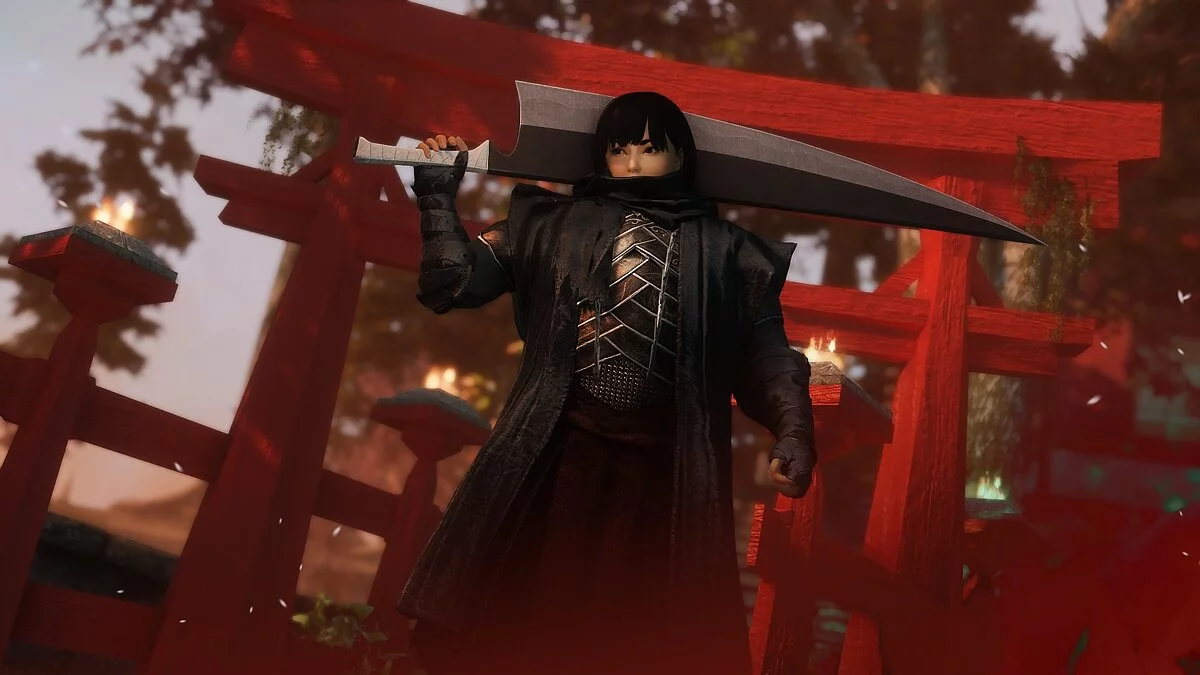 Elder Scrolls 5: Skyrim Special Edition — Сборник оружия из аниме