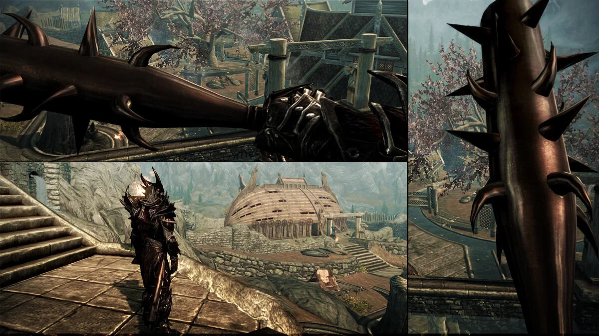 The Elder Scrolls 5: Skyrim Legendary Edition — Экскалиболг из аниме «Убойный ангел Докуро-тян»